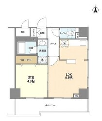 戸越駅 徒歩1分 5階の物件間取画像